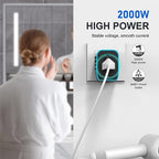 Universal International Power Travel Plug Adapter (Black and Blue)