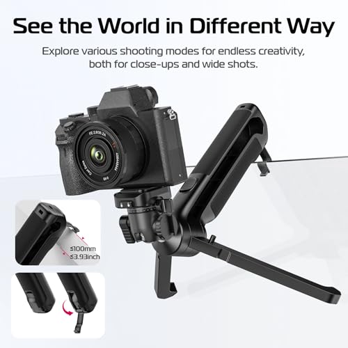 TT38 One Click Opening Vlogging Tripod w Uka F38 Quick (TT38 Tripod)