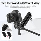 TT38 One Click Opening Vlogging Tripod w Uka F38 Quick (TT38 Tripod)