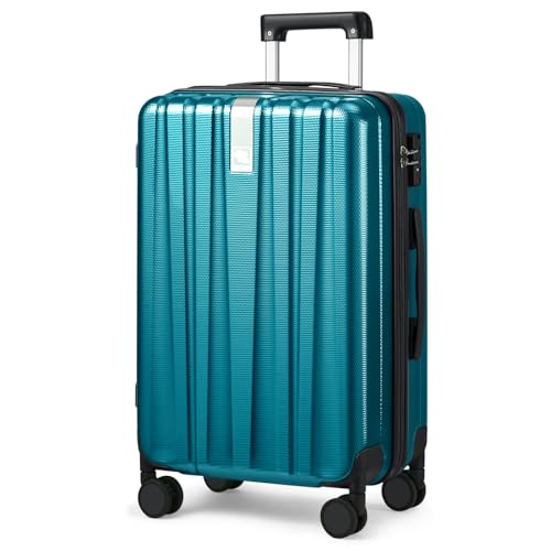 29 Inch Luggage Suitcases With Spinner Wheels Lightweight PC hardside Rolling Suitcase With Travel Lock (29 Inch / Caribbean Blue)
