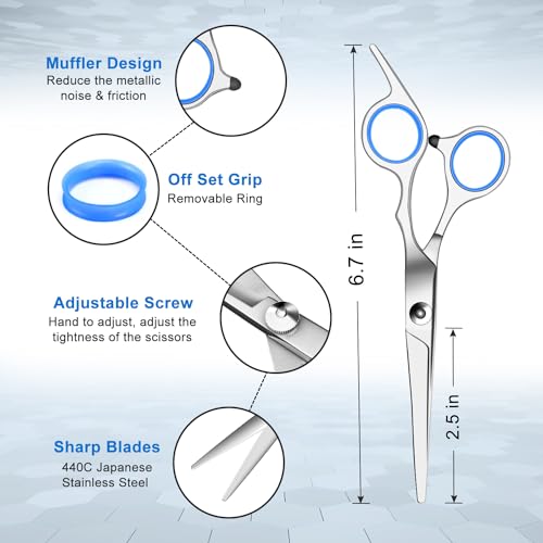11 PCS Hair Cutting Thinning Scissors Set