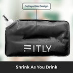 Soft Flask 37 oz (Black / 5.1 Ounces)