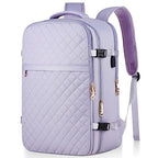 Large Travel Backpack Women (17.3 inch / Purple)