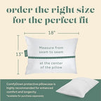 800 Fill Power European Goose Down Travel Pillow (13" x 18")
