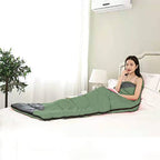 Sleeping Bags for Adults Kids Boys Girls Backpacking Hiking Camping Liner (3lb-Green Grey)