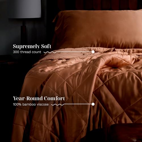 Lightweight Blanket (King / Cal King / Terracotta)
