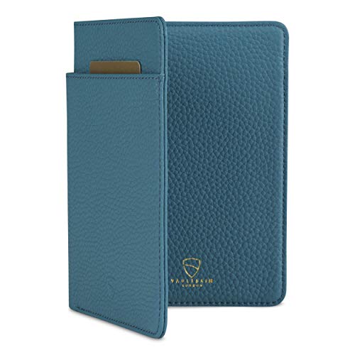 KENSINGTON Passport Holder for Travel (One Size / Matt Turquoise)