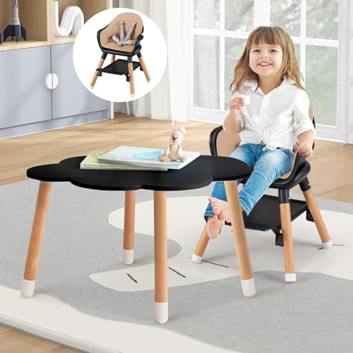 Baby High Chair (Coffee)