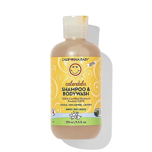 Calendula Baby Shampoo + Baby Wash (8.5 Fl Oz (Pack of 1))