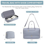 Travel Bag Weekender Bags for Women (7-Grey / 40L-Large)