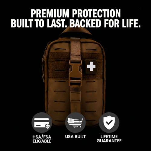 MyFAK Standard Tactical IFAK & AFAK First Aid Kit (Coyote / STANDARD)
