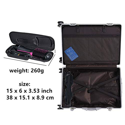 Hard Portable Travel Case compatibility Revlon One (Black)