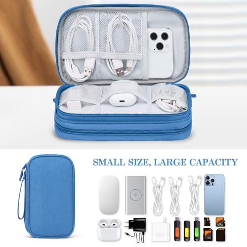 Electronic Organizer (8.3 x 5 x 2.6 inches / Cyan)