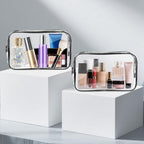 Clear Makeup Bag (12 Packs Black)
