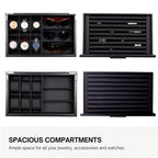 Luxury Watch Sunglasses and Jeweler Display Case and Organizer