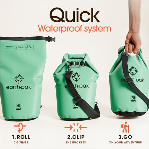 5L Waterproof Dry Bag (5L / Seafoam Green)