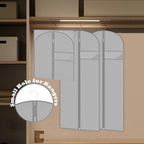 Dress Bags for Gowns Long (Grey / 60''- 2 Pack)