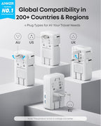 Nano Travel Adapter (White)
