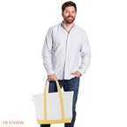 Medium Classic Canvas Tote Bag for Women (Yellow)