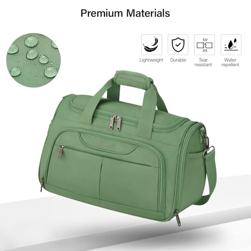 Carry On luggage Bags for Travel (Forest Green / Ultra Carry-On)
