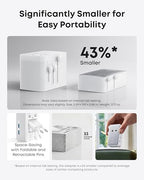 Nano Travel Adapter (White)