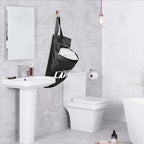 2 Pcs Large Travel Laundry Bags (Black+pink)