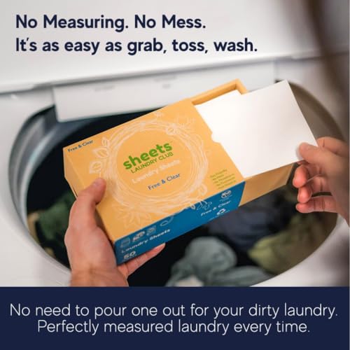 Detergent Sheets (50 Count (Pack of 1))