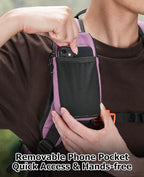Hydration Backpack (Purple / 25 Liters)