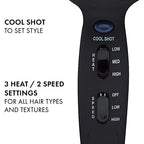 Pro Artist Turbo Styling Hair Dryer (Silver/Black / 1 Count (Pack of 1))