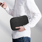 Portable Electronic Organizer Case (A-Black Set / Single Layer)