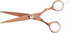 Cricket Centrix Roc-It Dog 6” Titanium Shear Professional Stylist Hair Cutting Scissor Lightweight, Rose Gold