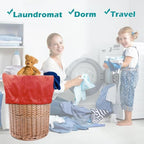 Heavy Duty Laundry Bag (Red / 48" x 28" x 1")
