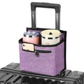 Luggage Travel Cup Holder for Suitcase (Purple)