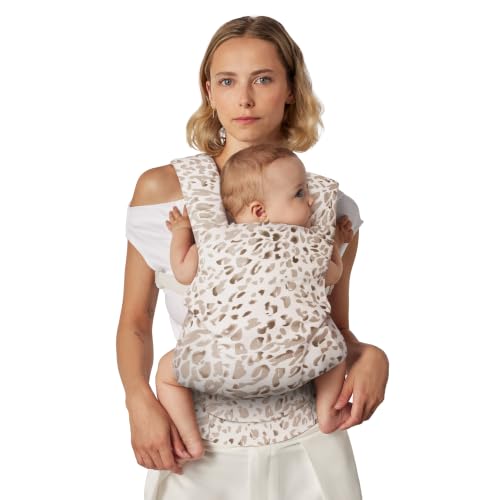 Explore Linen Baby Carrier for Newborn to Toddler (Snow Cat)