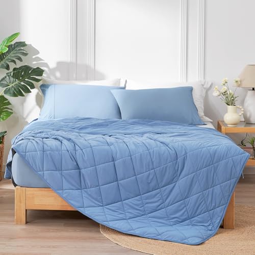 Cooling Blanket for Hot Sleepers King Size (Dark Blue / King (108" x 90"))