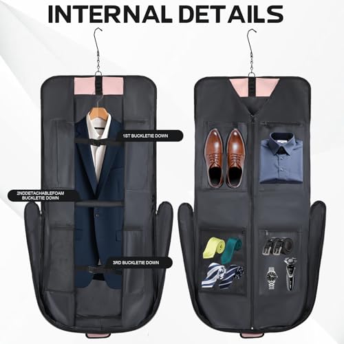 Garment Bags for Travel (Pink)