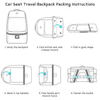 Car Seat Travel Bag (Green)