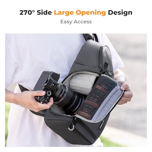 Camera Sling Bag (Grey / Medium)