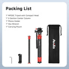 Mini Carbon Fiber Camera Tripod MP20C