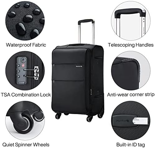 Hanke 20/24/28 Inch 3 Piece Luggage Set - Image 7