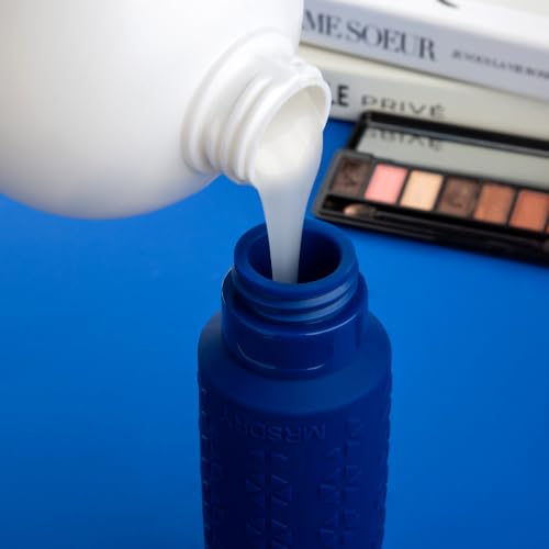 Travel Bottles for Toiletries (Navy / 6 Ounces)