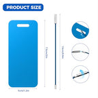 4PCS Personalized Luggage Tag (Blue / Small)