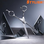 High end Professional Hair Thinning Scissors Hair Cutting Teeth Shears Barber Hairdressing Texturizing Scissors Extremely Very Sharp 6.5 Inch Stainless Steel Alloy For Men Women Salon & Home (Thinning Shears / 6.5 Inch)