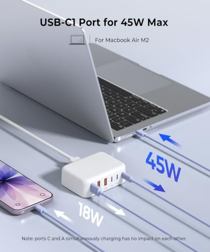 USB Charging Station (H-White / 140W)
