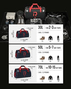 Motorcycle Dry Bag (Navy Blue / 50L)