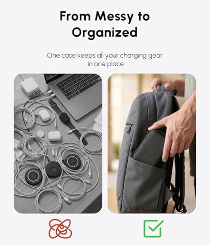 Travel Case for 3 (Matte Black)