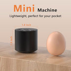 Sleep White Noise Portable Sound Machines with 30 Soothing Sounds 32 Levels Volume Compact 4 Timer Options Auto (Black)