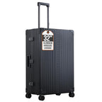 32" Aluminum Macro Traveler Checked Spinner Luggage (32 Inches / Onyx)