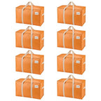 8 Pack Heavy Duty Moving Bags (8 Pack / Seasonal Autumn Orange)
