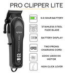 Pro Clipper Lite Professional Hair Clipper Set STC5000 (Black Lite)